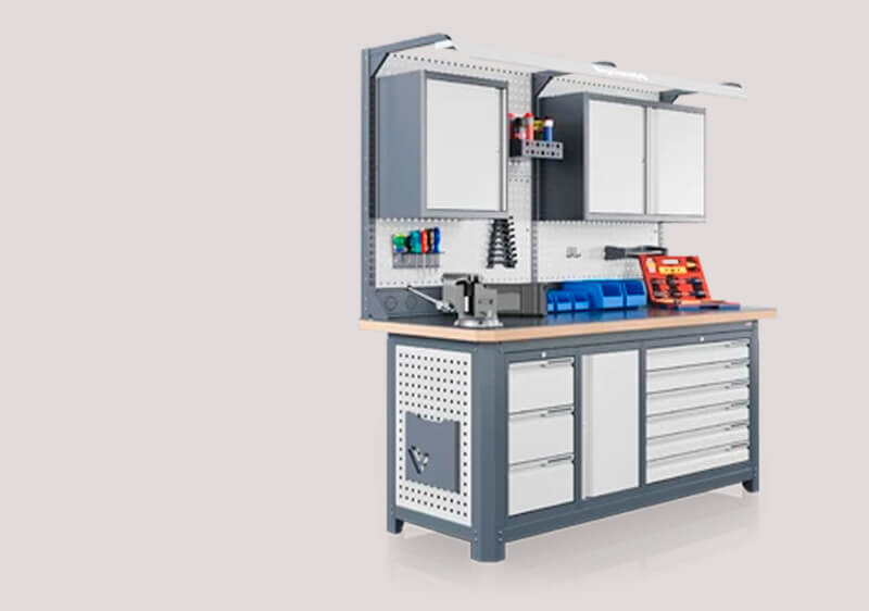 Верстаки слесарные