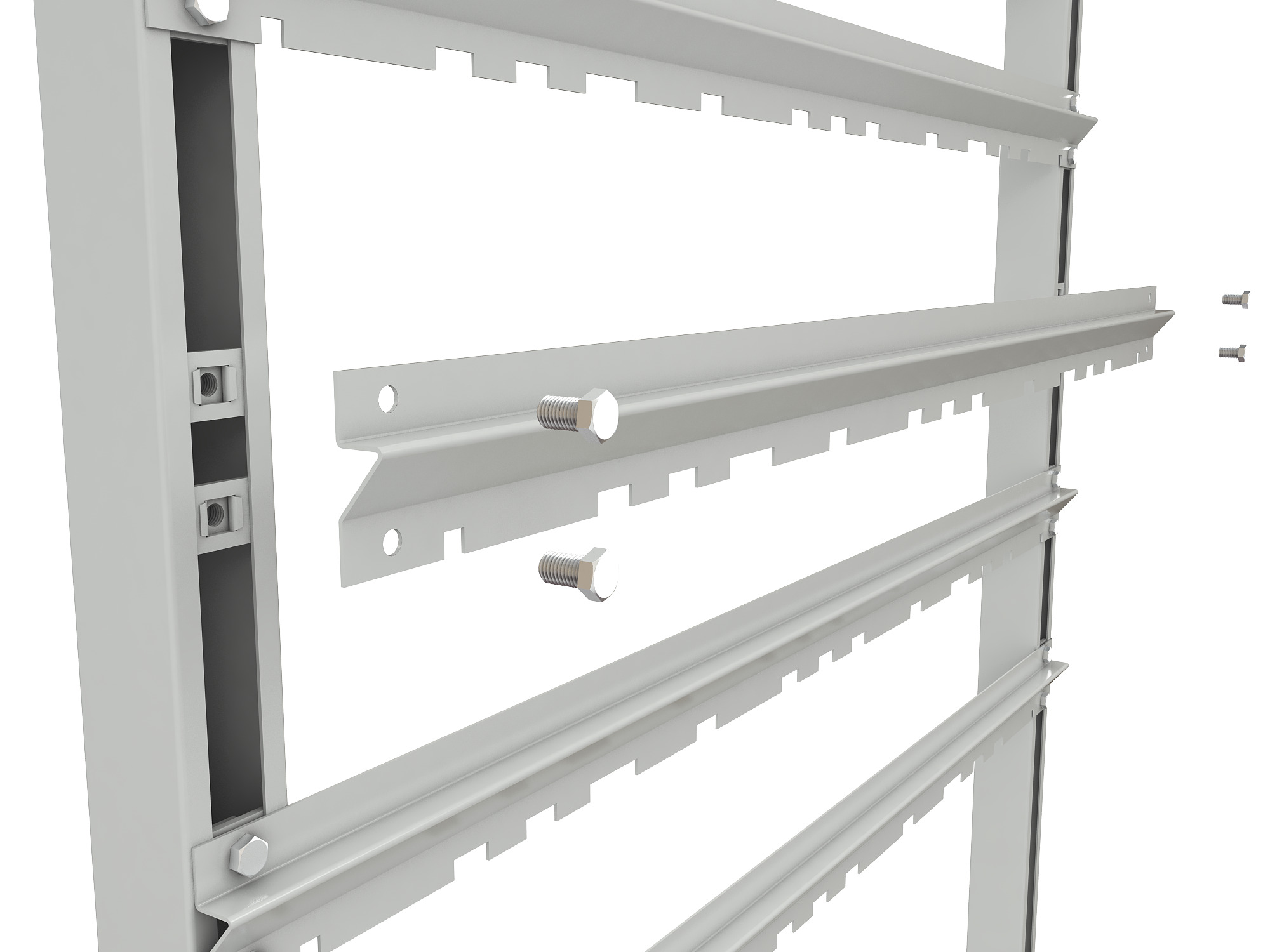 ER-00024040 Стеллаж для пластиковых лотков SORTEX двухсторонний 1800x1000x800.02