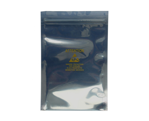 Антистатические пакеты с zip-защелкой Eurostat МС 152х254 мм (Артикул:20-872-0610)