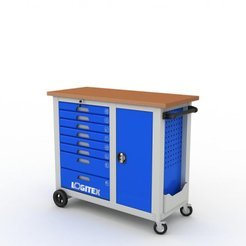 ER-00022384 Верстак мобильный LOGITEX 08 XS-1 980x1000x500 мм