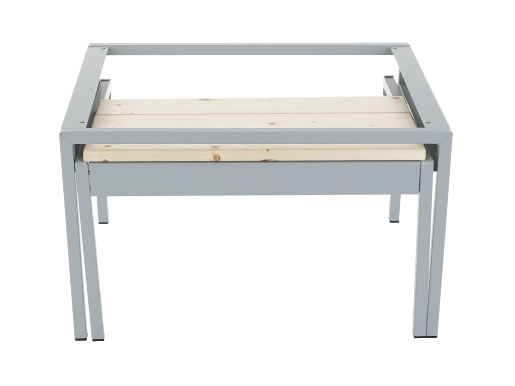 Подставка с выдвижной скамьей LS-21-80 ВСК 360x800x770 мм