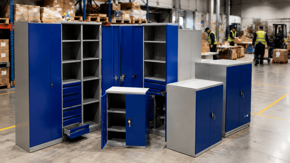 Металлические шкафы: их использование на производстве