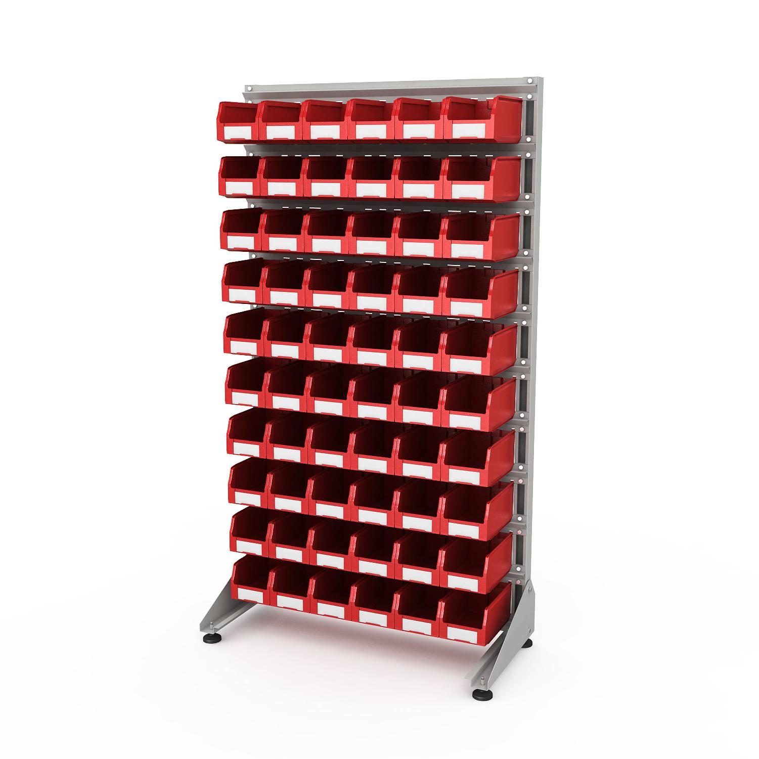 ER-00024080 Стеллаж для пластиковых лотков SORTEX односторонний 1800x1000x450.02