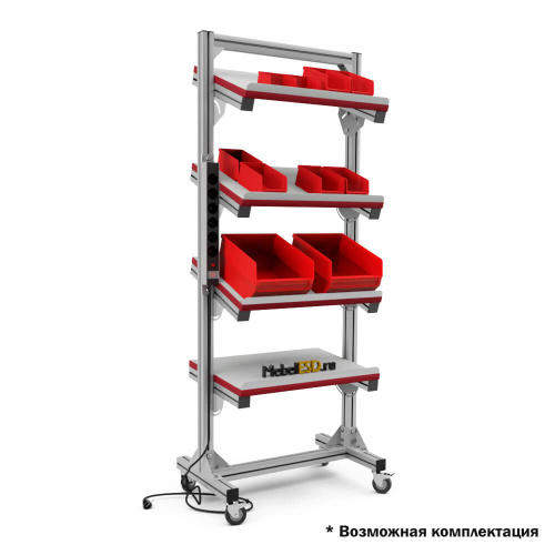 Возможная комплектация стойки СНП-1700КП