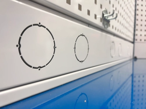 CTR 1602.L14.5-2F Верстак слесарный 2165x1593x743 мм