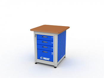 ER-00018587 Верстак однотумбовый COMBAT 1004.800