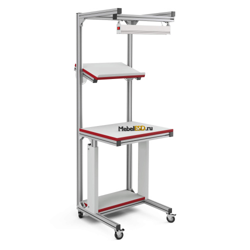 СПК-КП Стойка подкатная компьютерная 1950х550х700 мм